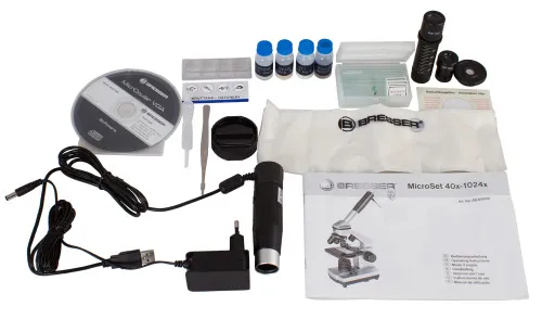 obrázek mikroskop Bresser Junior 40–1024x, s kufříkem,  9