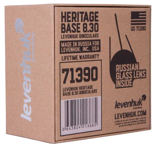 snímek binokulární dalekohled Levenhuk Heritage BASE 8x30,  14