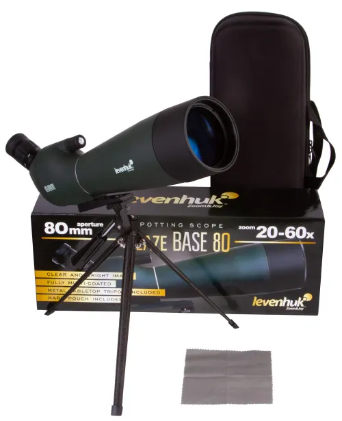 fotografie pozorovací dalekohled Levenhuk Blaze BASE 80,  2