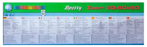 foto pozorovací dalekohled Bresser Junior Spotty 20–60x60,  16