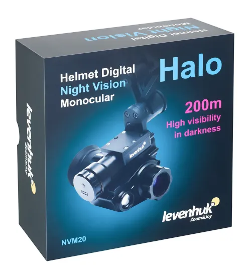 obrázek digitální monokulární dalekohled s nočním viděním Levenhuk Halo NVM20 Helmet,  17