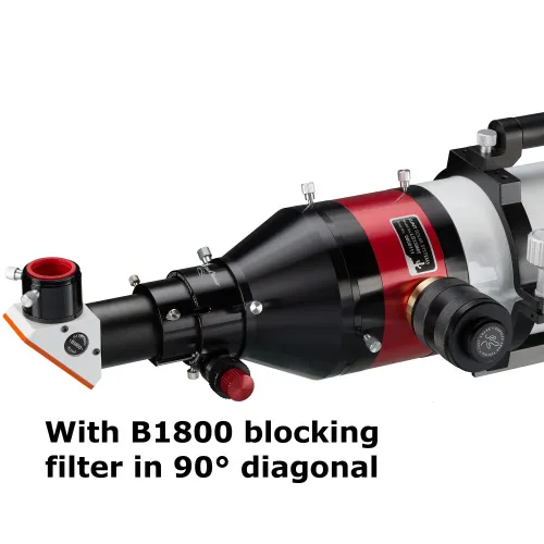 obrázek sluneční dalekohled LUNT LS130THa/B1800 H-alpha,  2