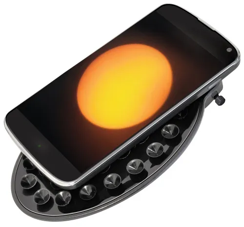 fotografie hvězdářský dalekohled Bresser Spica 130/1000 EQ3 s adaptérem na chytrý telefon,  13