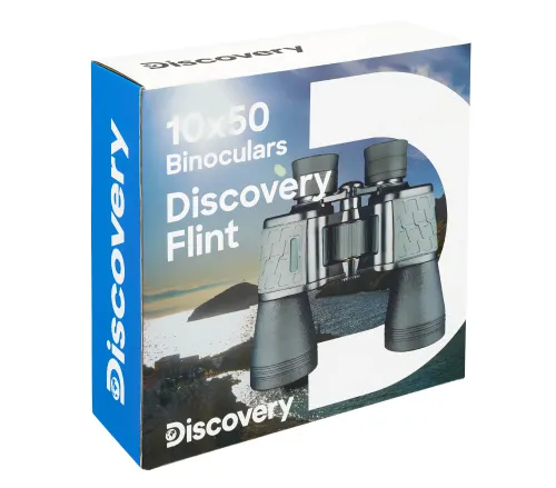 snímek binokulární dalekohled Levenhuk Discovery Flint 10x50,  13