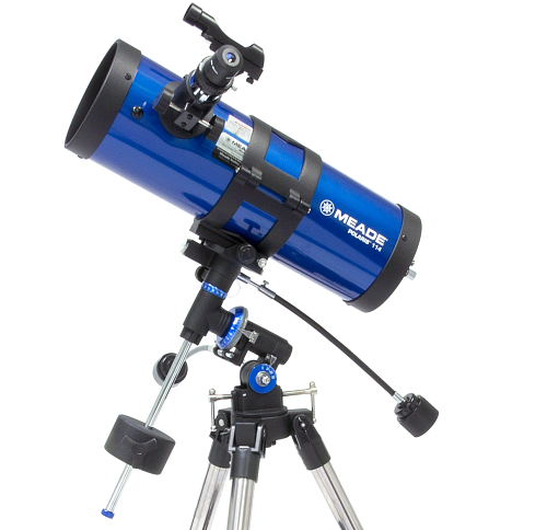 fotografie hvězdářský dalekohled Meade Polaris 114 mm EQ