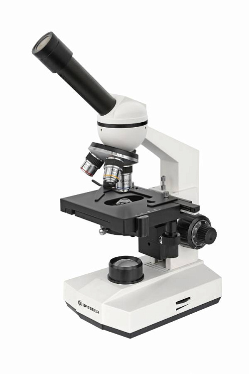 foto mikroskop Bresser Erudit Basic Mono 40–400x