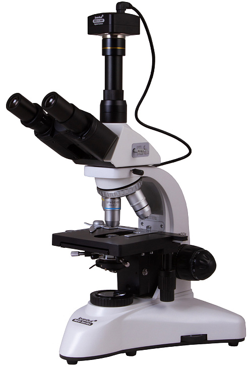 snímek digitální trinokulární mikroskop Levenhuk MED D20T