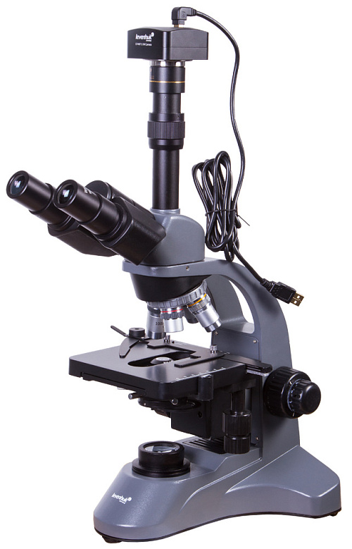 foto digitální trinokulární mikroskop Levenhuk D740T 5.1M